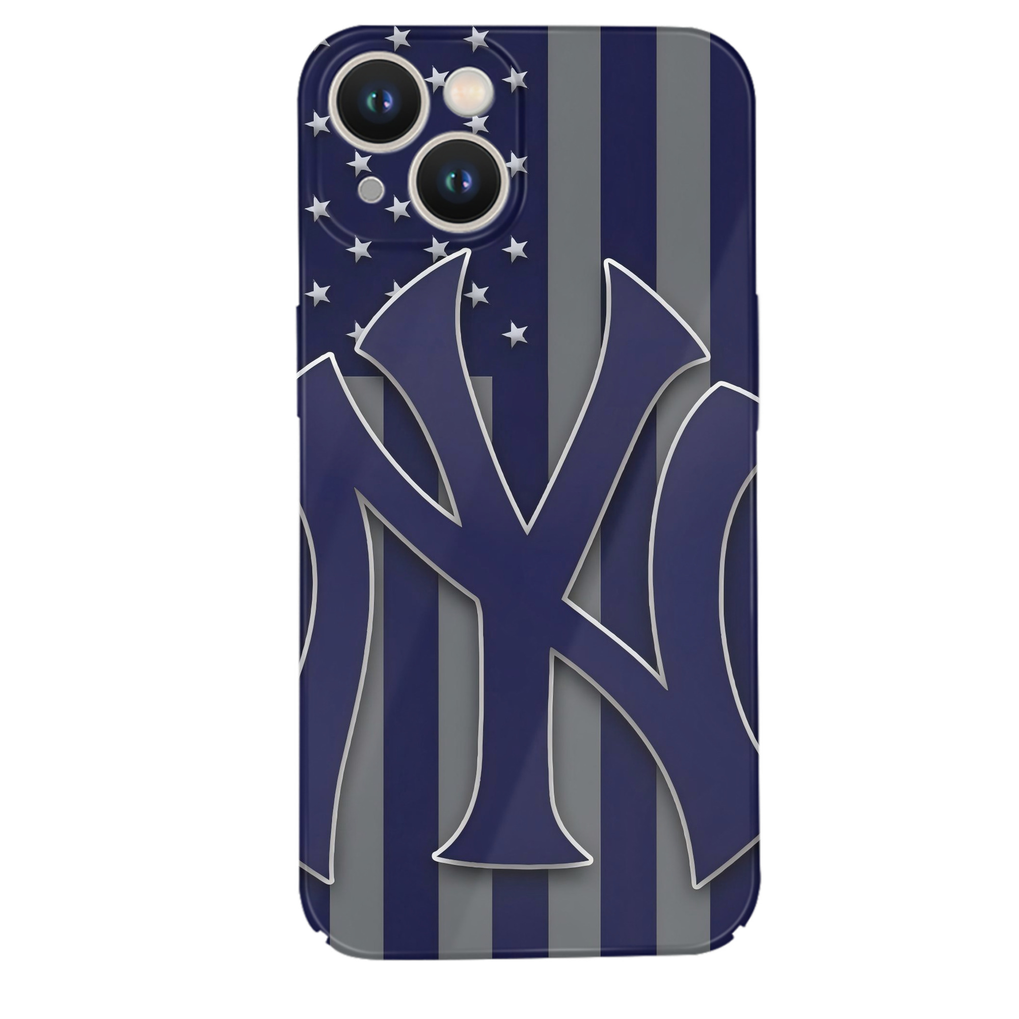 New York Yankees 162 IPhone 14 Series Full-Cover Hard Case – Shockproof With Raised Camera Protection – Precise Cutouts, Wireless Charging Compatible – Durable, Anti-Yellowing, Easy To Clean